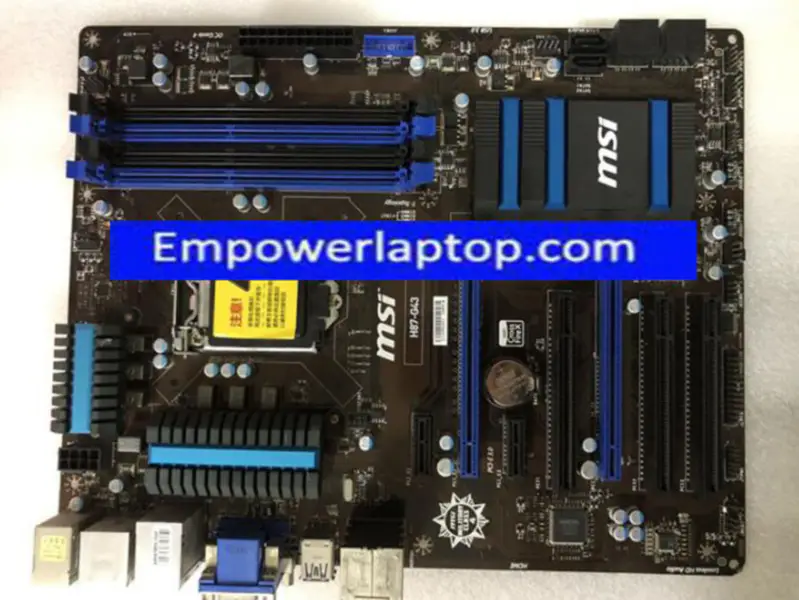 MSI H87-G43 motherboard LGA1150 USB3 SATA3
