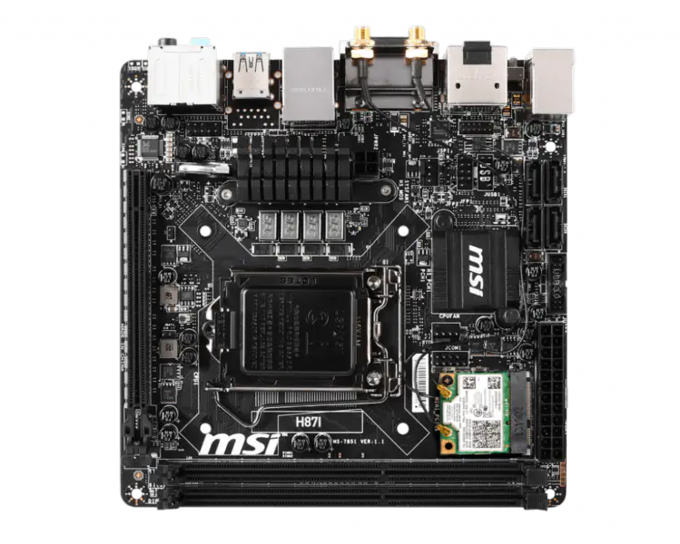 MSI H87I Motherboard LGA1150 DDR3 16G Mini-ITX
