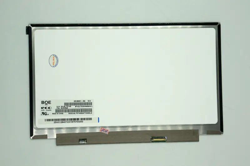 12.5 inch BOE LCD LP125WH2 TPB1 HB125WX1-100 HB125WX1-200 for HP EliteBook 820 LCD screen 30pin