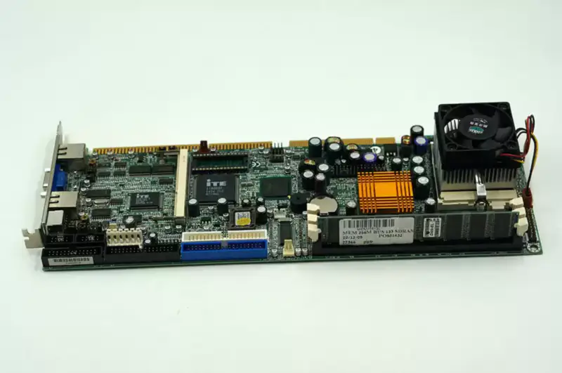 Ibase industrial motherboard IB745 with CPU RAM and FAN