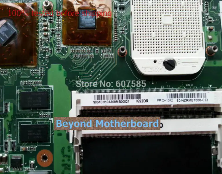 Asus K52DY motherboard