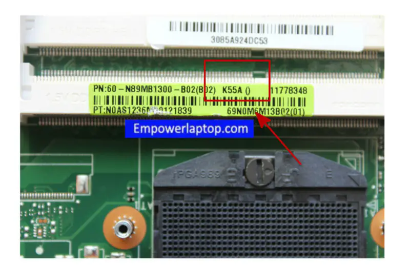 Asus K55A K55VD Motherboard
