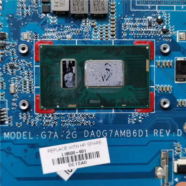 HP Pavilion 14-CE TPN-Q207 DA0G7AMB6D1 L18500-601 Motherboard