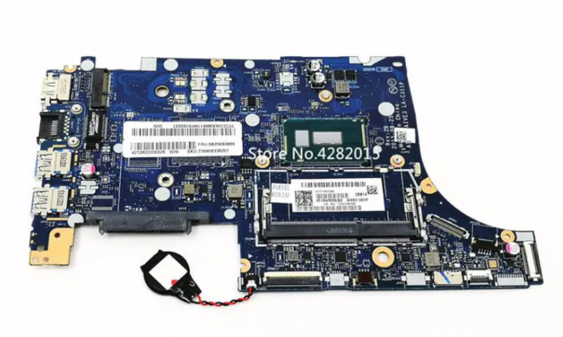 Lenovo AIVS3/AIVE3 LA-C311P U31-70 Laptop Motherboard FRU/PN 5B20K83969 SR23Y I5-5200U DDR3L Mainboard