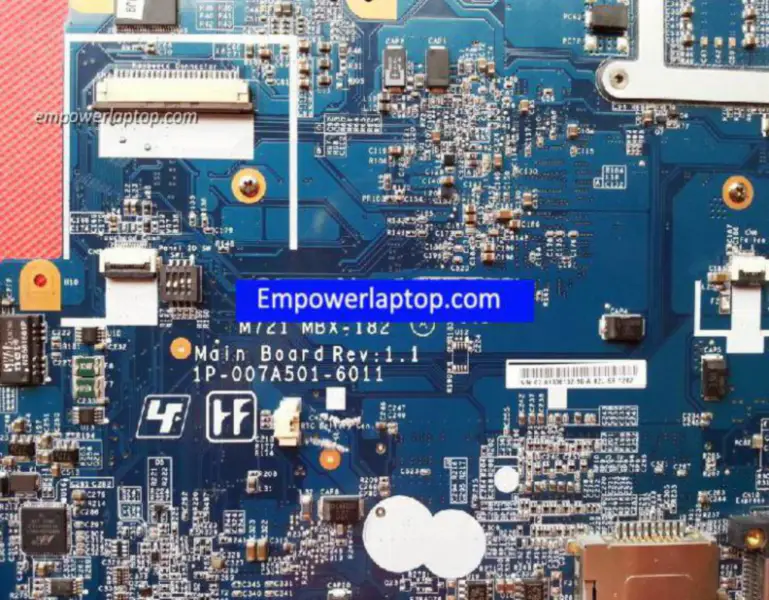 Sony MBX-182 M721 1P-007A501-6011 A1418702B Motherboard