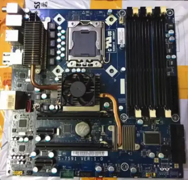 MS-7591 SUITABLE FOR Dell FOR Alienware Aurora MOTHERBOARD LGA1366 X58 MAINBOARD