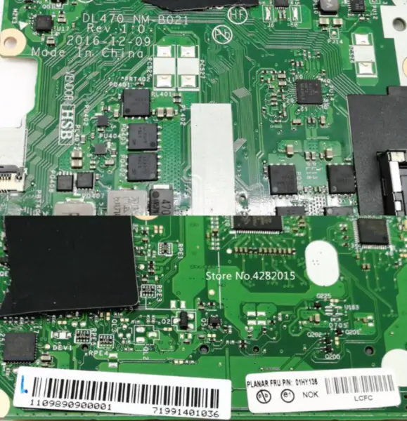 FRU/PN:01HY136 For Lenovo ThinkPad L470 DL470 Laptop Motherboard NM-B021 I5-7200U GPU 2G DDR4
