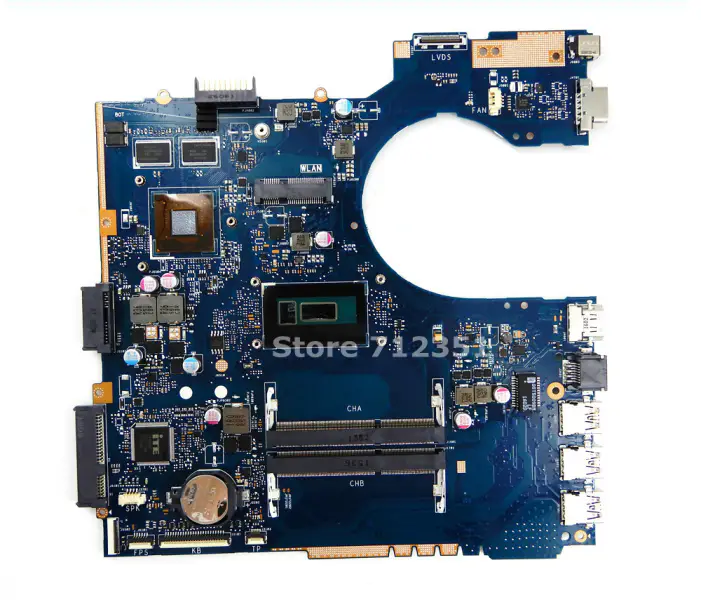 Asus P452LJ i3-5010 CPU GT920M 2GB REV 2.1 Motherboard For ASUS P452 P452L Laptop