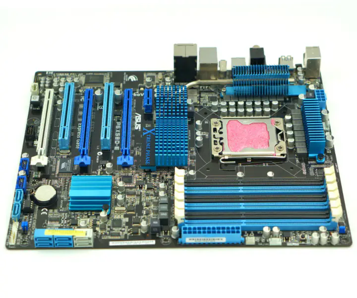 Asus P6X58D-E Desktop Motherboard X58 Socket LGA 1366 i7 Extreme DDR3 24G ATX