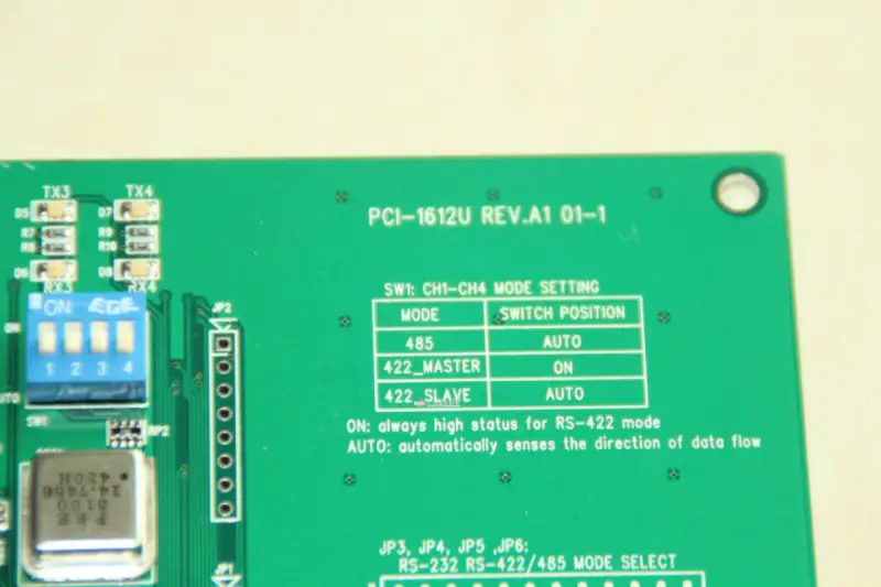 Advantech PCI-1612U A1 01-1 Industrial communication card