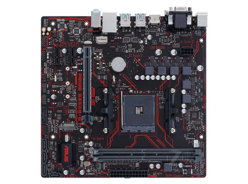 Asus PRIME B350M-E motherboard Socket AM4 DDR4