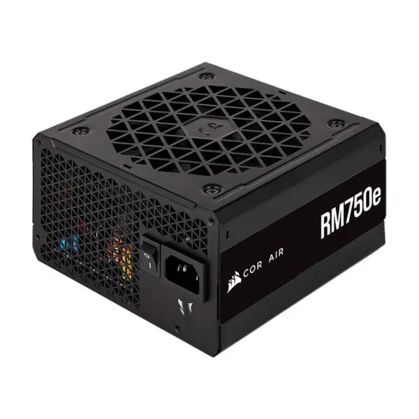 Cors Air Pc Power Supplies Rm750e 750w Power Supply Gold Full Module Low Noise Fan Start Stop Smart Wake-up Rps0147