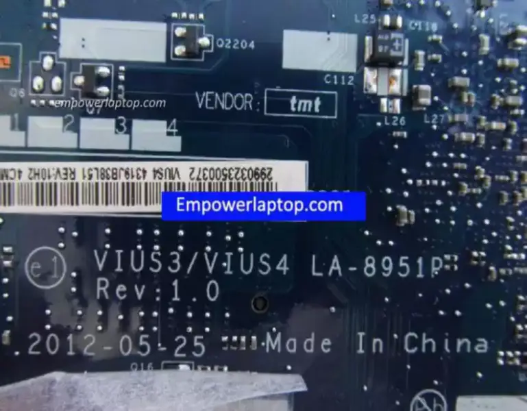 Lenovo IDEAPAD S400 LA-8952P 11SS90002932 Motherboard