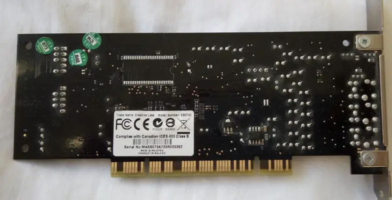Creative SB0730 Sound Card