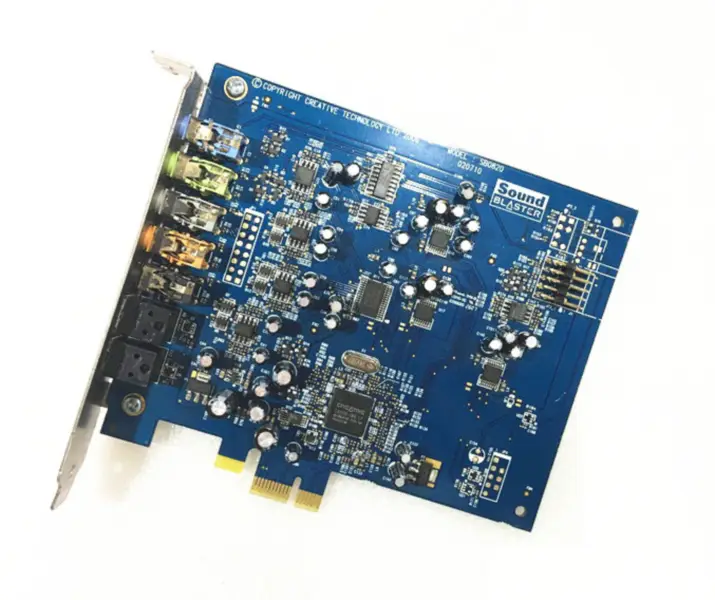 Creative SB1040 Sound Blaster X-Fi Xtreme Audio PCI-E Sound Card Sound output mode: 7.1