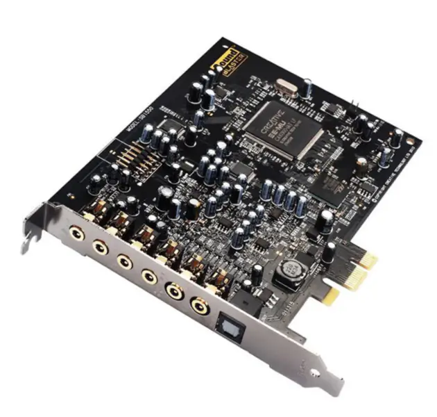 Creative Sound Blaster Audigy5 SB1550 Sound Card A5 7.1 PCI-E 1x