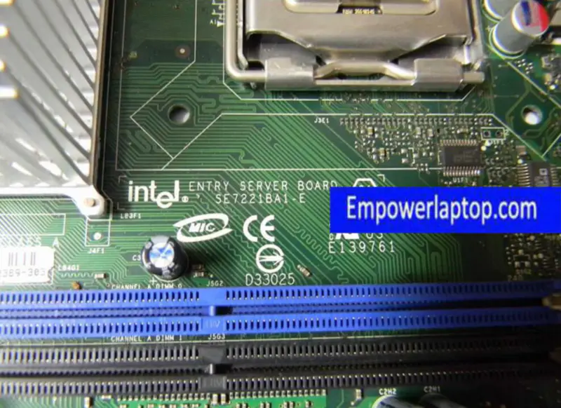 Intel SE7221BA1-E DDR2 LGA775 Server motherboard Dual network card