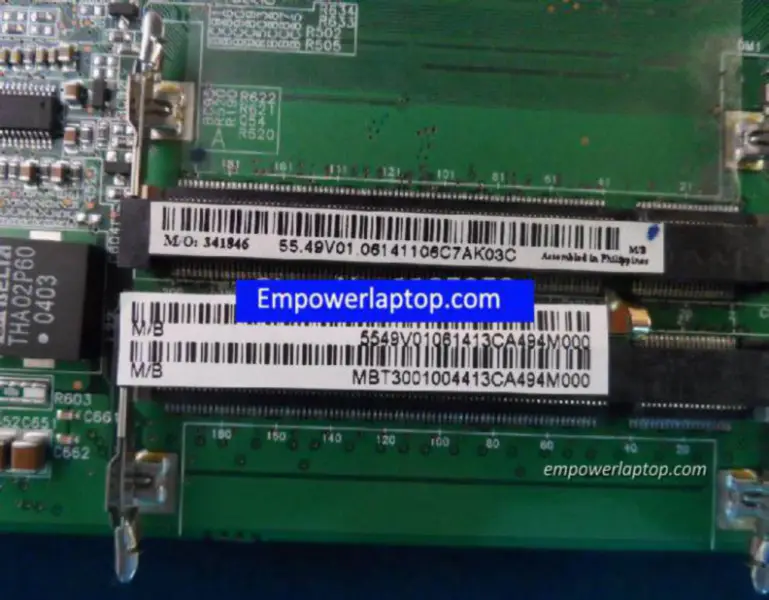 Acer 48.49V01.031 TM240 Motherboard