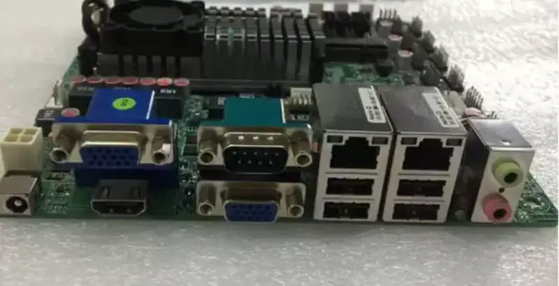 17X19 TN-C1037U Dual core Industrial motherboard LVDS with 10 COM
