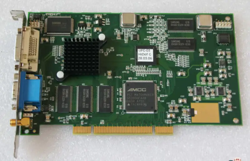 UNIGRAF UFG-03A Hidef UFG-03 PCI Card DAQ Card
