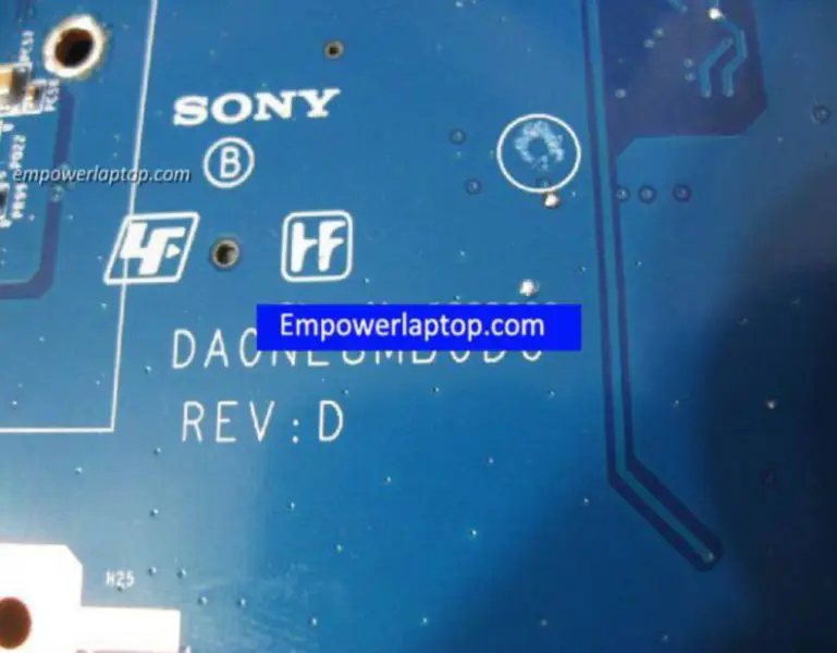 Sony VPCEF PCG-71511L VPCEF44FX A1823509A DA0NE8MB6D0 Motherboard