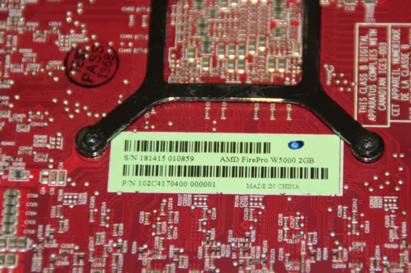 AMD FirePro W5000 DVI 2G Graphics Card