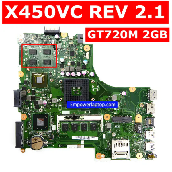 Asus X450VC GT720M 2GB Motherboard for ASUS X450VC X450V X450 A450V Laptop