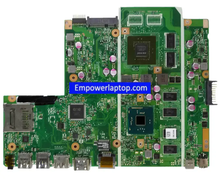 ASUS X541SC Laptop Motherboard with Onboard 4GB Ram
