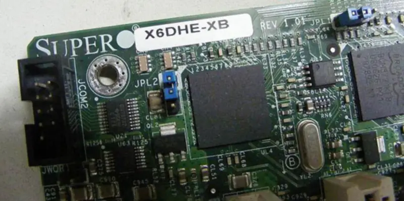 SuperMicro X6DHE-XB Server motherboard