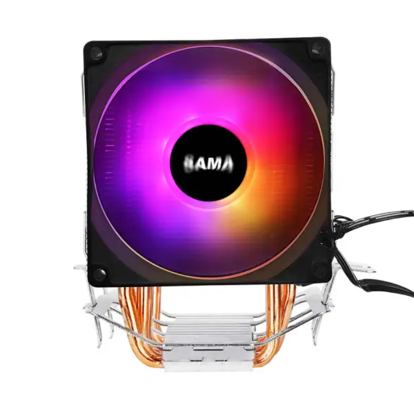 3 Heatpipes 90mm Cpu Air Cooler With Colorful Argb Fan