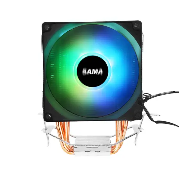 3 Heatpipes 90mm Cpu Air Cooler With Colorful Argb Fan