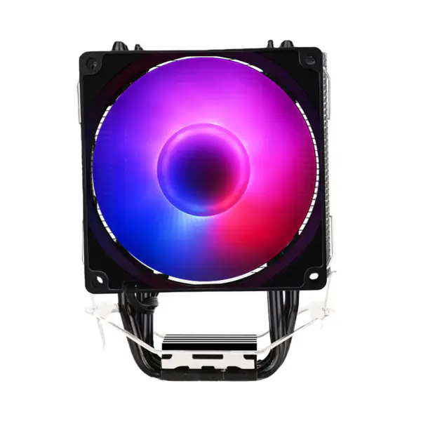 4 Heatpipes Argb Direct Contact Cpu Cooler Compatible With Intel And Amd