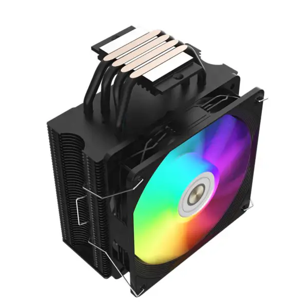 Cpu Air Cooler With 4 Copper Direct Contact Heat Pipes For Lga1700 And Am5