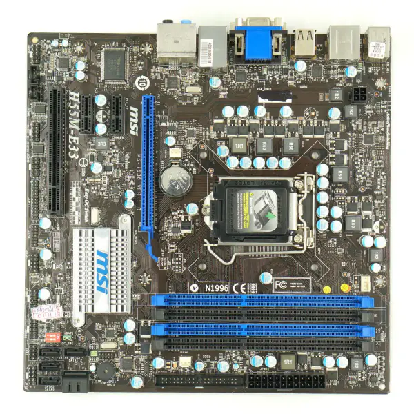 MSI H55M-E33 motherboard LGA1156 Micro-ATX