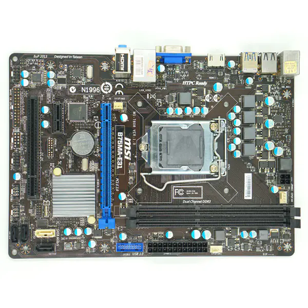 MSI B75MA-E31 B75 LGA 1155 Micro-ATX motherboard