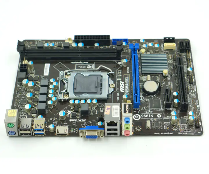 MSI B75MA-E31 B75 LGA 1155 Micro-ATX motherboard