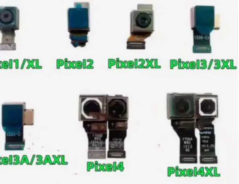 Front and rear cameras for Google pixel 3 /3xl/4a/4/4xl/5/5a/6/6a/3a/2/2xl