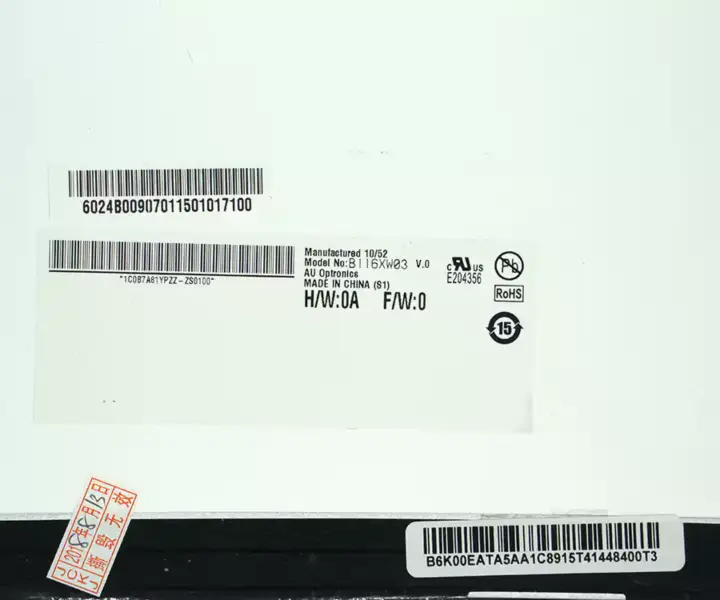 11.6 inch LCD for Asus 1225b N116BGE-L41 B116XW03 V.0 LCD screen display